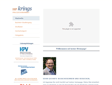 Tablet Screenshot of hp-krings.de